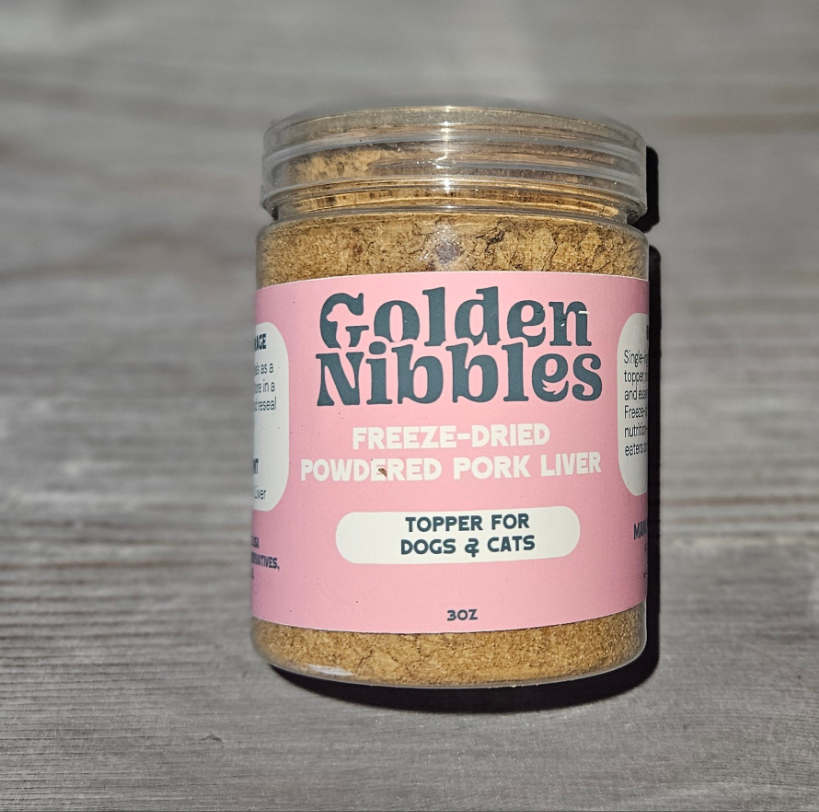 Pork Liver Powder Topper - Freeze-Dried for Dogs & Cats