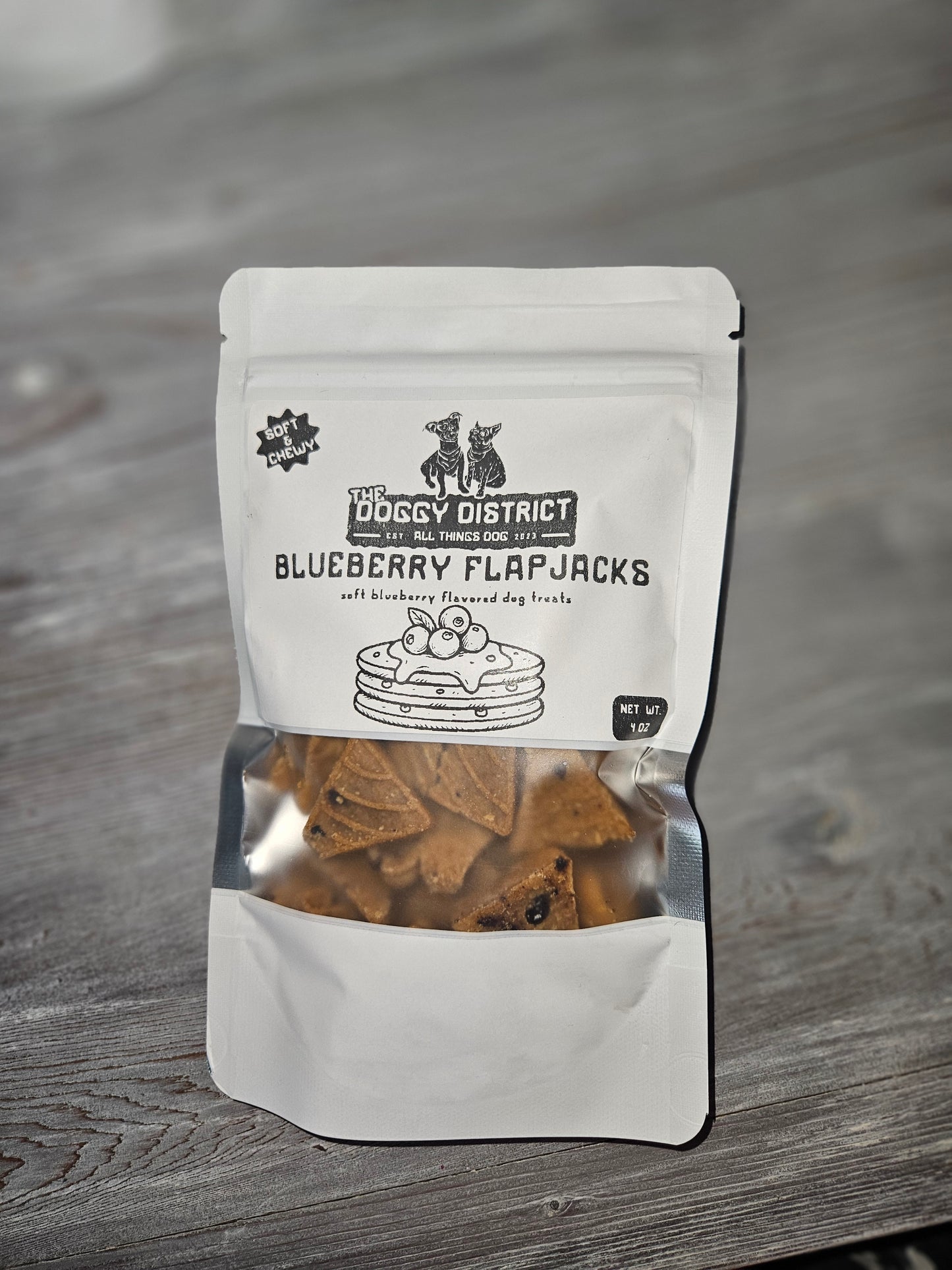 Blueberry Flapjacks Soft Dog Treats