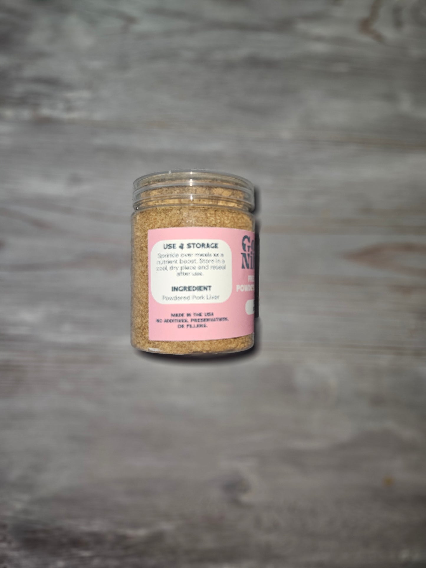 Pork Liver Powder Topper - Freeze-Dried for Dogs & Cats