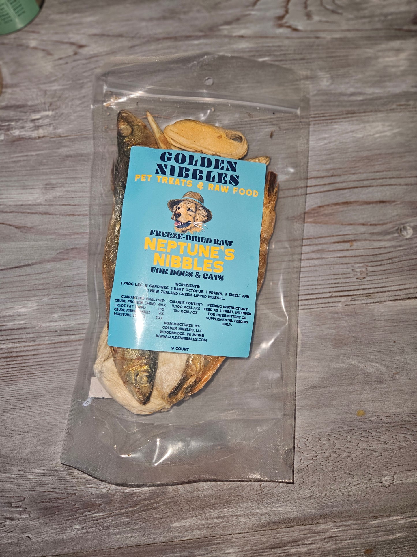 Neptune's Nibbles - Seafood Variety Bag