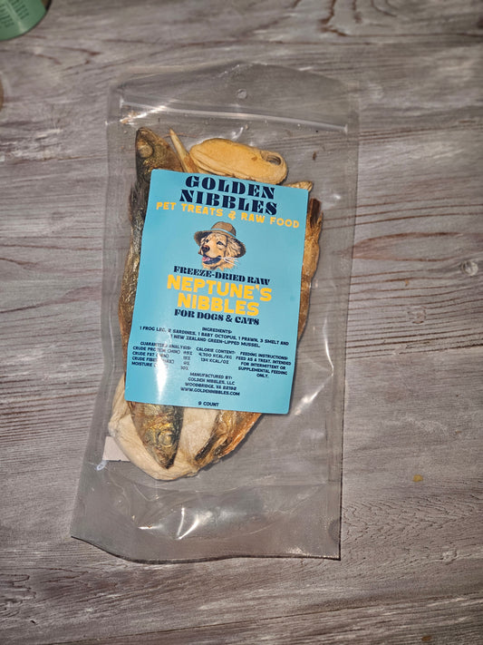 Neptune's Nibbles - Seafood Variety Bag